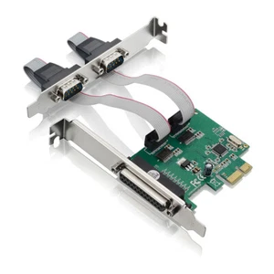 X-MEDIA XM-PEX-1P2S | PCI-E Parallel & Serial Combo PCI Express Controller Card - Picture 1 of 2