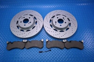 Mercedes Glc63 Gt63 Gt53 Amg front brake pads & rotors TopEuro #12342 - Picture 1 of 9