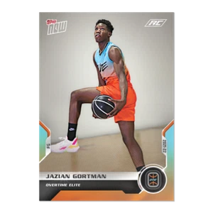 2021 TOPPS NOW OVERTIME ELITE #D9 JAZIAN GORTMAN (RC) - Picture 1 of 2