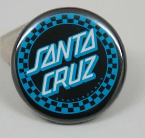 Santa Cruz Skateboards Checker Dot 1.25" Pin Button Pinback - Bild 1 von 4