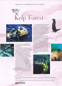#844 44c Kelp Forest Sheet #4423 USPS Commemorative Stamp Panel - Picture 1 of 1