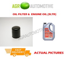 PETROL OIL FILTER + FS 5W40 ENGINE OIL FOR PROTON JUMBUCK 1.5 87 BHP 2002-10