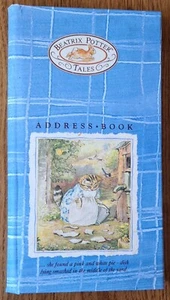 ADDRESS BOOK - BEATRIX POTTER TALES - H/C SPIRAL BOUND - LOOK! - Picture 1 of 1