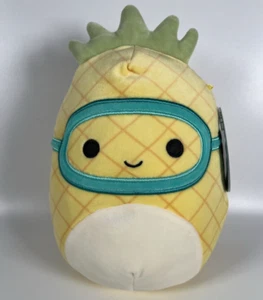 Squishmallow Maui The Pineapple Kellytoy 2023 Plush Stuffed Toy 8" - Picture 1 of 8