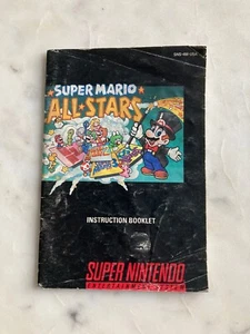 Super Mario All-Stars | Super Nintendo | Manual Only - Picture 1 of 3