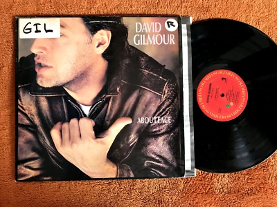 DAVID GILMOUR About Face Vinyl LP 1984 Columbia FC39296 pink floyd PROMO album! - Image 1 of 4