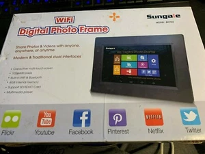 WIFI DIGITAL PHOTO FRAME SUNGALE - Picture 1 of 2