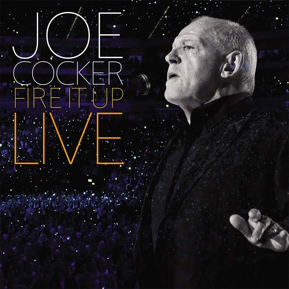 Joe Cocker Fire It Up Live Complete Limited Production ED LP record FedEx NEW - Image 1 of 4