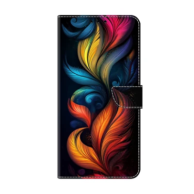 Luxury Owl Cat Wolf Flower Wallet Cover Case for A20 A40 A50 A70 A10 A20E A30  - Image 1 of 4