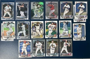 2022-2025 Bowman Chrome Paper Top 100 Prospects Lot (18) De Vries Wetherholt Etc - Picture 1 of 2