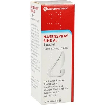 ALIUD PHARMA NASENSPRAY sine AL 1 mg/ml Nasenspray 15 ml PZN 12464130