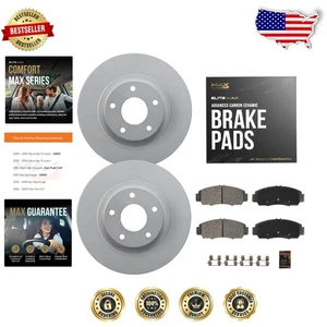 Kit de frenos delanteros para Hyundai Tucson y Kia Sportage, pastillas y rotores de cerámica - Imagen 1 de 11