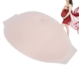 Prop pancia gravidanza finta silicone baby bump per costume e recitazione - Foto 1 di 31