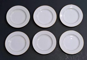 6 Theodore Haviland Limoges Antique Porcelain Dessert Bread Plates For Wanamaker - Picture 1 of 3