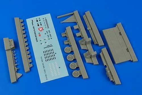 Aerobonus 720006 1/72 USAF F2A Flightline Remorque En Acier - Photo 1/1