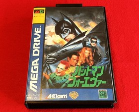 Batman Forever Acclaim Mega Drive With Postcard Megadrive Sega Famicom Nintendo