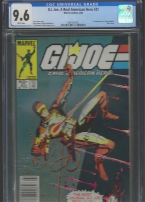 G.I. Joe A Real American Hero #21 9.6 CGC - Image 1 of 3