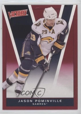 2010-11 Upper Deck Victory Red Jason Pominville #21 - Image 1 of 2