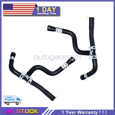 Heater Hose Assembly Set 25862087,25862088 fits 2007-2016 GMC Acadia 3.6L - Image 1 of 4