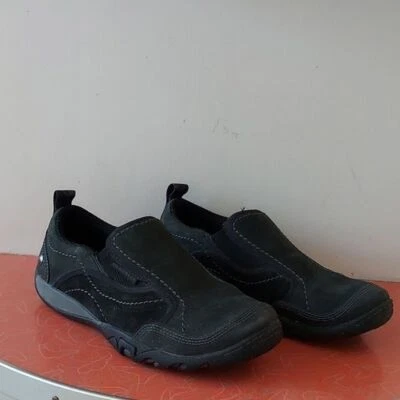 Merrell Womens Black Suede Montrail Slip On Shoes 6.5 Moc - Image 1 of 4