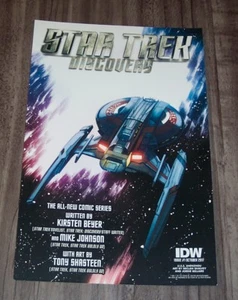 Star Trek Discover IDW PROMO POSTER 2017 COMIC CON NYCC Enterprise - Bild 1 von 2