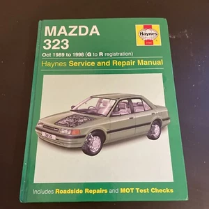 Haynes Mazda 323 Oct 1989 to 1998 (G to R registration) Service & Repair Manual - Picture 1 of 4