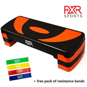 FXR Sports 2 / 3 / 4 / 5 / 6 Nivel Paso Paso a Paso Aerobico Ajustable - Imagen 1 de 7
