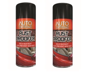 2 x 400ml Auto Extreme Kills Spray Antiruggine Aerosol Uccide Previene Protegge - Foto 1 di 1