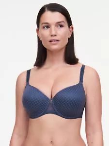 Soutien-gorge 95D (80D eu) Coque CHANTELLE Instants Bleu céramique - Bild 1 von 3