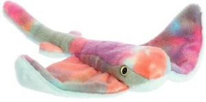 Aurora - Mini Flopsie - 8" Rainbow Sting Ray Adorable Peluche - Imagen 1 de 5