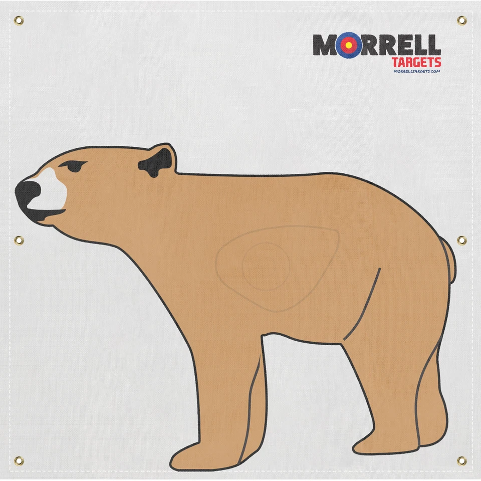 Morrell NASP-IBO Full Size Bear Target Face - Image 1 of 1