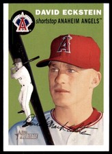 2003 Topps Heritage . David Eckstein Anaheim Angels #279