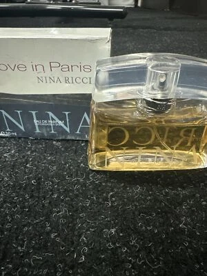 Love In Paris Por Nina Ricci 1.7oz 50ML Spray Para Mujer Nuevo En Caja Dañada Foto 1 de 4