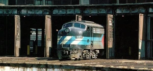 Postal de tren vintage "E8 #4316" primera de AMTRAK, sin publicar - Imagen 1 de 3