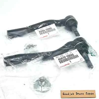 LEXUS 07-17 LS460 RWD 2WD Right & Left Genuine Steering Tie Rot End Set Japan - Image 1 of 4