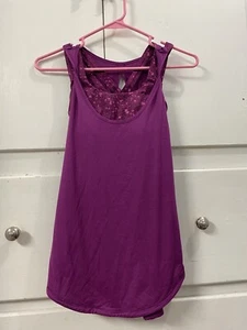 Camiseta sin mangas Lululemon Ready & Go para mujer Regal Ciruela talla 2 - Imagen 1 de 6