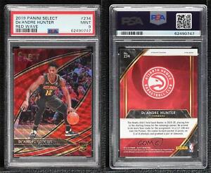 2019 Select Courtside Tmall Red Wave Prizm De'Andre Hunter PSA 9 MINT Rookie RC