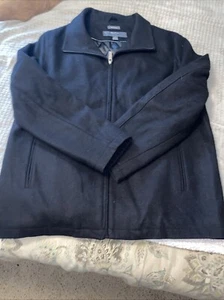 Perry Ellis Portfolio M Wool Blend winter Coat jacket - Picture 1 of 5