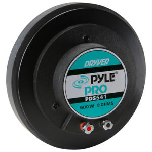 Pyle PDS541 1" Titanium Horn Driver 1-3/8"-18 TPI