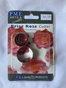 PME Arts And Crafs Briar Rose Cutter Stainless Steel - Picture 1 of 1