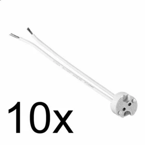 10x Halogen Fassung für G4 / G6,35 / MR11 / MR16 - Niedervolt - Bild 1 von 1