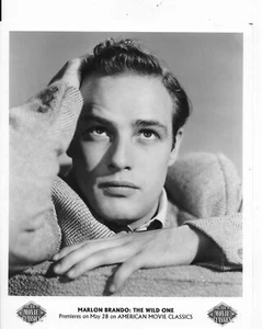 Foto stampa Marlon Brando 8x10 fotografia in bianco e nero - Foto 1 di 1
