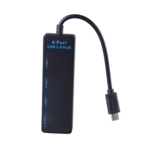 Multiple Port USB Type C Hubs Connectors with 3 USB2.0 + 1 Type C for Charging - Afbeelding 1 van 8