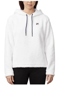 Sudadera con capucha Caroline Sherpa talla: GRANDE para mujer color: BLANCA - Imagen 1 de 6