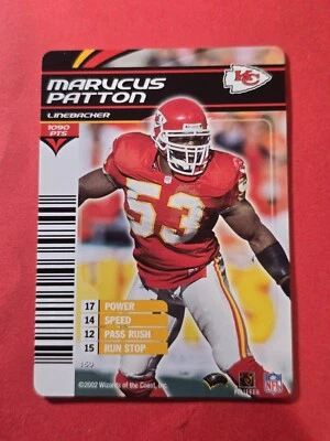 2002 NFL Showdown #150 Marvcus Patton, cd1 - Image 1 of 2