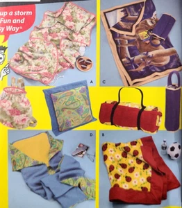 UC Simplicity 4745 Schnittmuster Steppkissen Quilts Picknickdecke Tragetasche - Bild 1 von 4