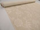 LAURA ASHLEY ASHINO NATURAL Floral Linen Blend Upholstery Fabric