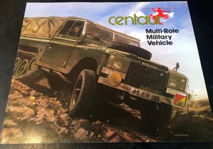 RARE Land Rover Series 3 Stage 1 V8 Military CENTAUR Half Track Sales Brochure - Picture 1 of 5