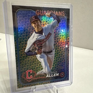 2024 Topps Series 1 Logan Allen #339 Easter Holiday Foil Guardians - Bild 1 von 2