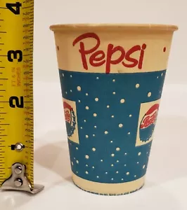 1950's Pepsi Cola Bottle Cap Waxed Paper Cup - Picture 1 of 4